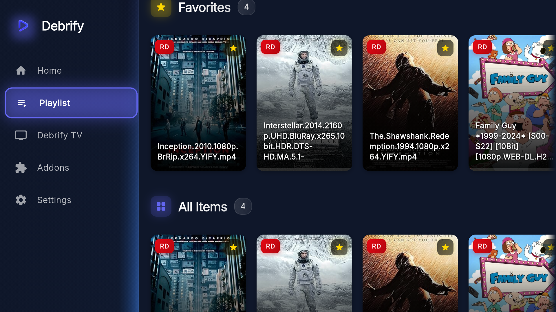 Android TV search